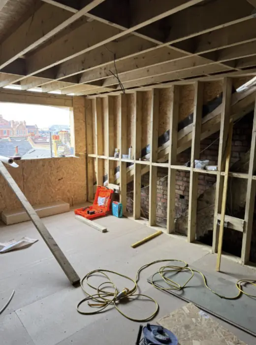 Dormers, framing and finished rooms, Carter Langfold