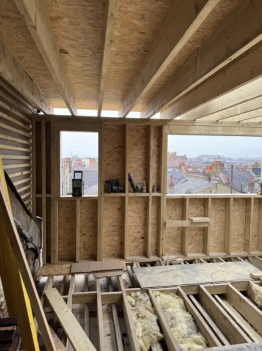 Dormers, framing and finished rooms, Carter Langfold