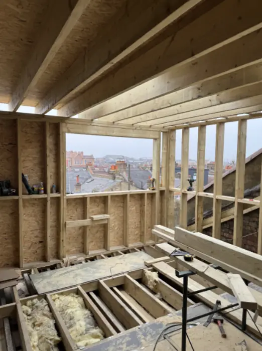 Dormers, framing and finished rooms, Carter Langfold