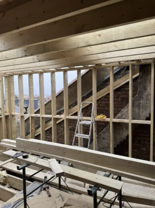 Dormers, framing and finished rooms, Carter Langfold
